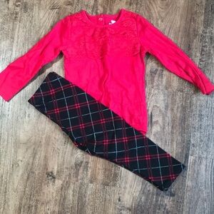 Matching outfit - plaid so cute !